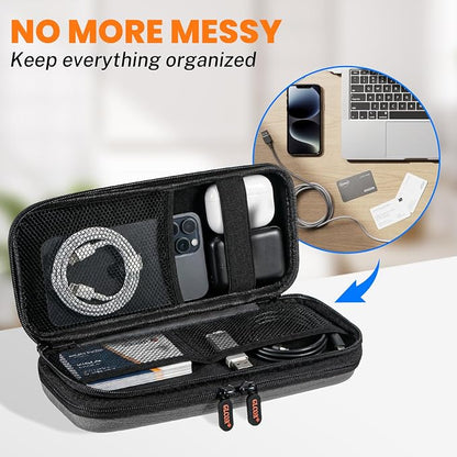 Double-Layer Electronics Organizer Travel Case - Image 4