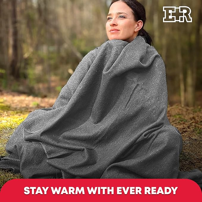 Ever Ready First Aid Military Wool Blanket - Image 6