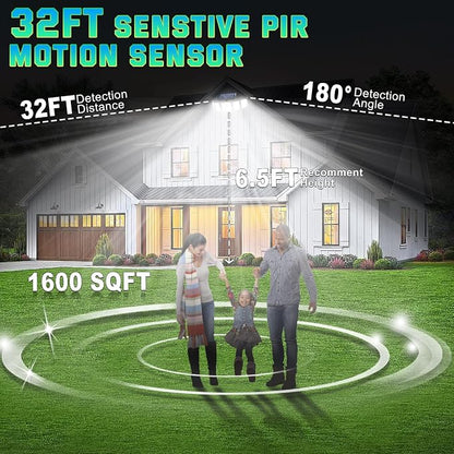 MDCMDCM Solar Lights Outdoor Waterproof Motion Sensor - Image 3