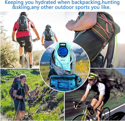 HEIKLN Hydration Bladder 1.5L-2L-2.5L-3L, Leak Proof Water Reservoir, BPA Free - Image 7