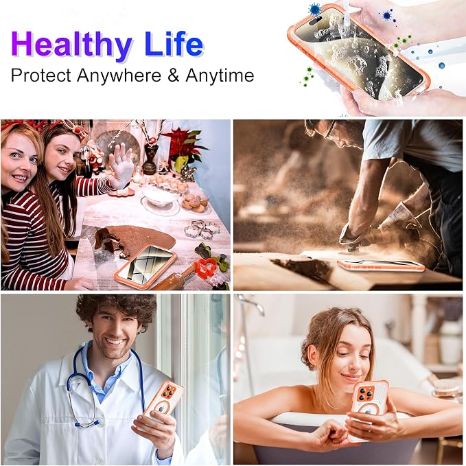 2025 New for iPhone 15 Pro Case Waterproof, Phone Case for iPhone 15 Pro 6.1" - Image 7