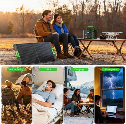 Portable Power Station 500W, 519Wh Solar Generator - Image 8