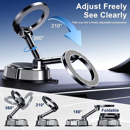 Qifutan for MagSafe Car Phone Holder Mount Phone Mount for Car Windshield - Image 5