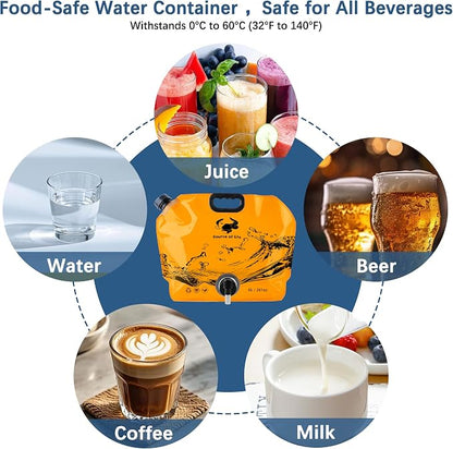 Water Jug Camping 2.1 Gallon Collapsible - Image 4