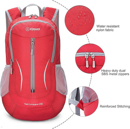 ZOMAKE Ultra Lightweight Packable Backpack 25L, Foldable Hiking Backpacks Water - Image 5