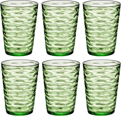 14-ounce Plastic Tumblers, Acrylic Drinking Glasses, Shatter-Proof, by ZAINCA
