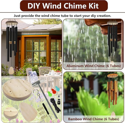Wind Chime Replacement Parts, Wind Catcher, 19.6FT Nylon Cord, DIY Wind Chime - Image 5