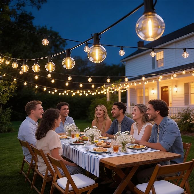 RTTY Outdoor String Lights 100 FT, Patio Light - Image 6
