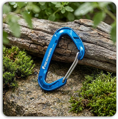 FresKaro 15kN-3372lbs Heavy Duty Wiregate Carabiners, Reliable Time-Tested - Image 6