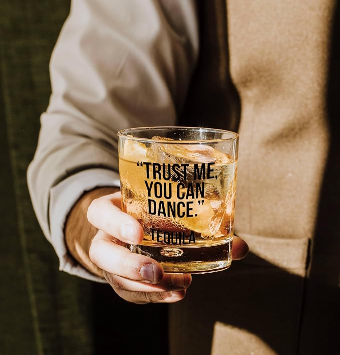 Nogrit Funny Tequila Whiskey Glasses 10 oz, Gifts - Image 4