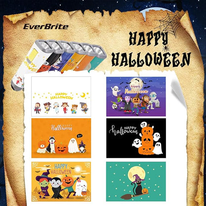 EverBrite 6-Pack LED Flashlights Halloween Gifts, Mini Flash Lights Handheld - Image 2