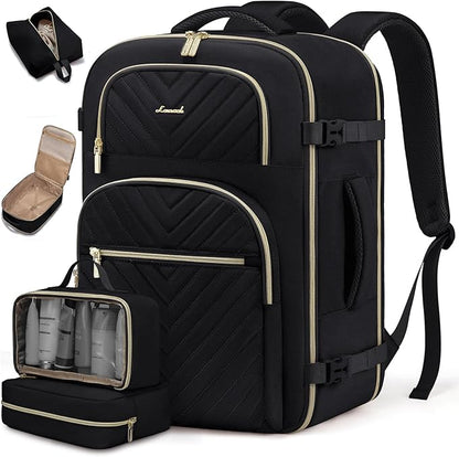 LOVEVOOK Travel Backpack Carry on Flight Approved 40L, Waterproof TSA Travel by LOVEVOOK