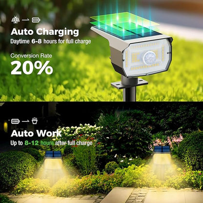 Solar Spot Lights Outdoor Motion Sensor - Image 2