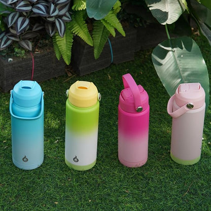 BJPKPK Water Bottle with Straw Lid, 24oz Vacuum Insulated Water Bottles - Image 7