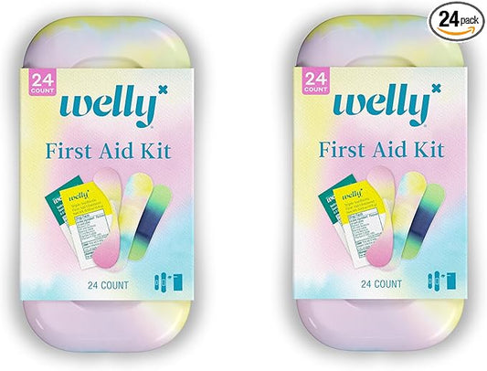 Welly Quick Fix Colorwash, On The Go First Aid Kit, and Hand Sanitizer by Welly
