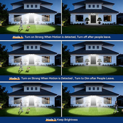 LED Security Lights Motion Sensor Light Outdoor, Waterproof, Flood Light - Image 4