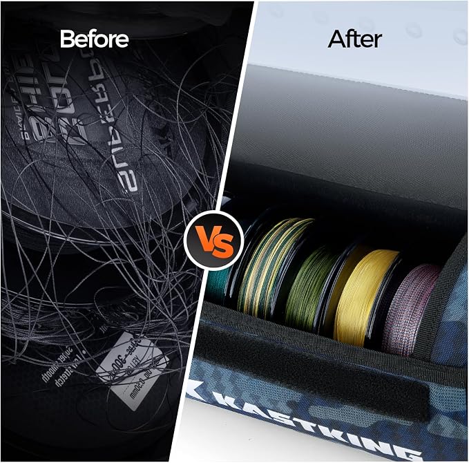 KastKing BaitSpace Line Management Bag, Fishing Line Storage Bag - Image 3