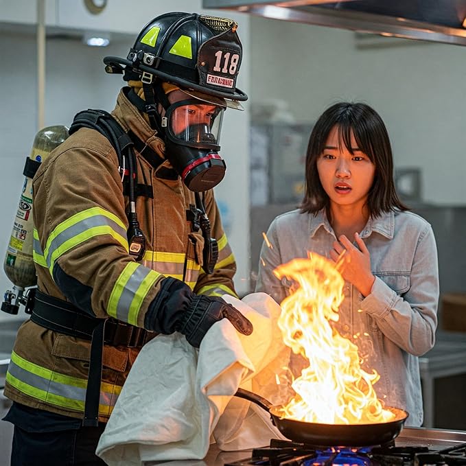 Leberna Emergency Fire Blanket for Home and Kitchen - Image 8