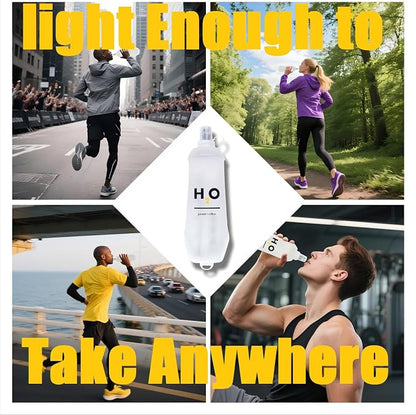 Collapsible TPU Soft Flask 500ml Leakproof Hydration Bottle - Image 5