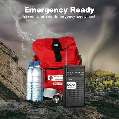 Goodes NOAA Weather Radio, AM FM NOAA Emergency Radio Portable - Image 7
