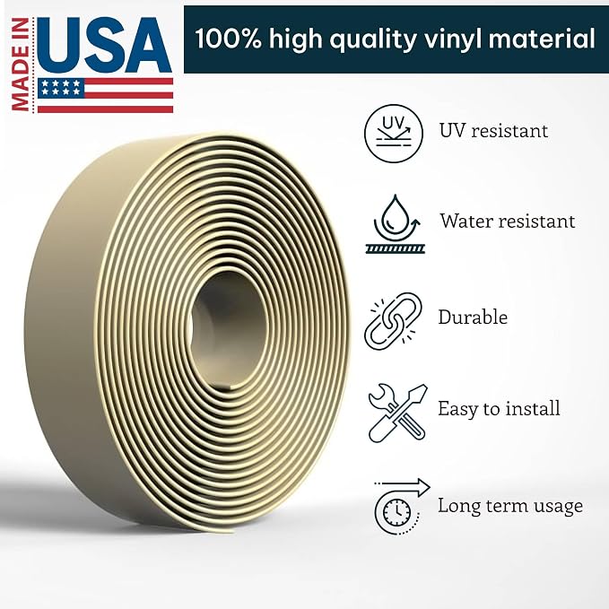 2 Inch Wide, 20ft Long Vinyl Strap - Image 2