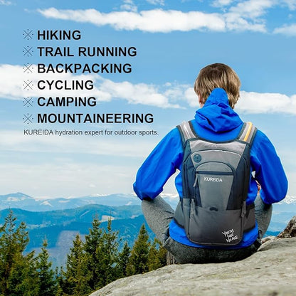KUREIDA Dual Hydration Bladder 2 Liter, Water Bladder - Image 6