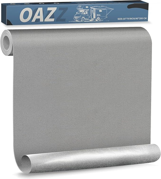 OAZ 16 x 79 inch Canvas Repair Patches Canvas Fabric Patch Self-Adhesive Fabric by OAZ