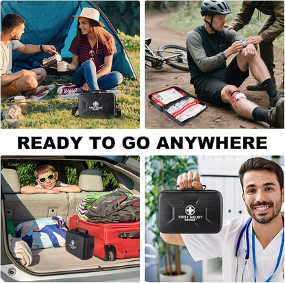 Gevoke 410 Piece Waterproof Hard Shell First Aid Kit - Image 7