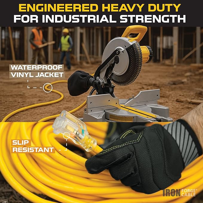 Iron Forge Cable Outdoor Extension Cord 100 Ft - Image 2