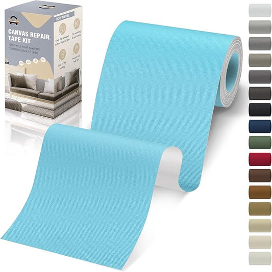 OAZ 4 x 79 inch Canvas Repair Patches Fabric Patch Self-Adhesive Canvas Repair by OAZ