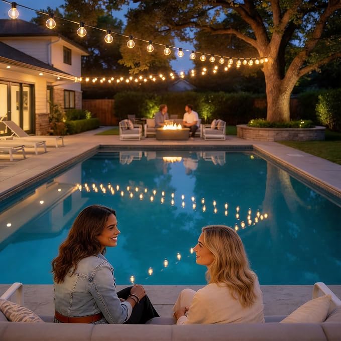 RTTY Outdoor String Lights 120 FT, LED Patio Globe Lights - Image 7