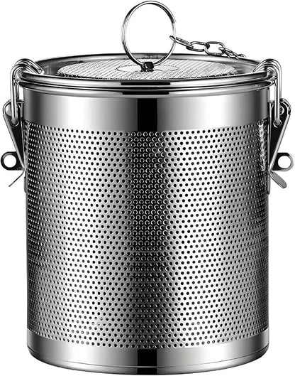 Stainless steel cylindrical seasoning filter, Mesh Design Tea Ball Strainer by BANGPEIWQT