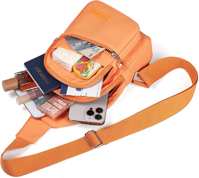 Banelu Crossbody Bags for Women Men, Small Cross Body Bag Sling Backpack - Image 7