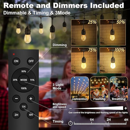 50FT Outdoor String Lights - Image 3