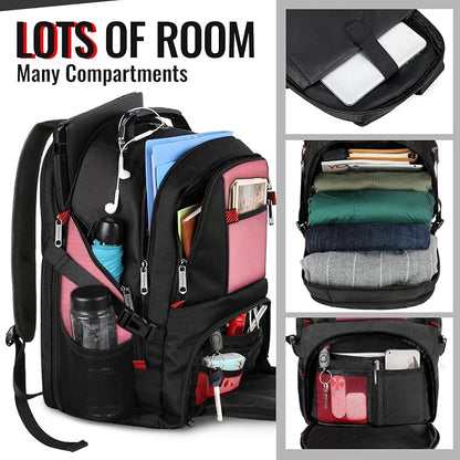 YOREPEK Large Backpack for Men, Extra Large Laptop Backpacks for Men Women - Image 3