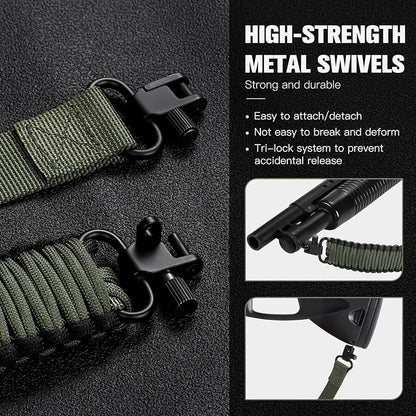 VVAAGG Two-Point Paracord Rifle Sling - Image 3