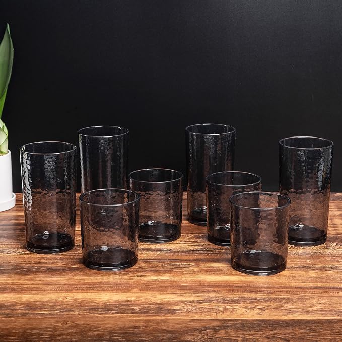KX-WARE 14-ounce and 20-ounce Acrylic Glasses Plastic Tumbler, Dishwasher Safe - Image 6