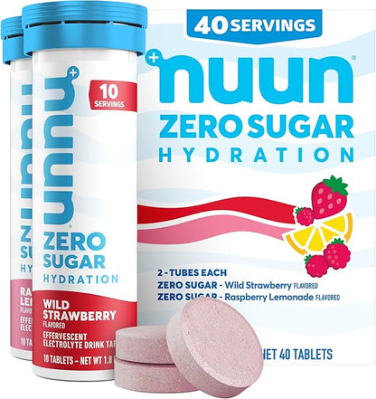 Nuun Zero Sugar Hydration Electrolyte Tablets by Nuun