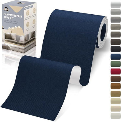 OAZ 4 x 79 inch Canvas Repair Patches Fabric Patch Self-Adhesive Canvas Repair by OAZ