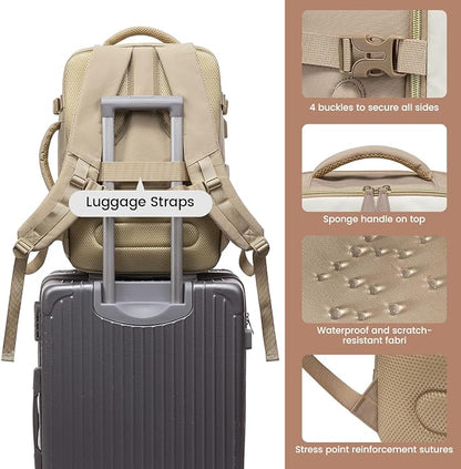 LOVEVOOK Travel Backpack for Women Men, 40L Carry On Backpack - Image 8
