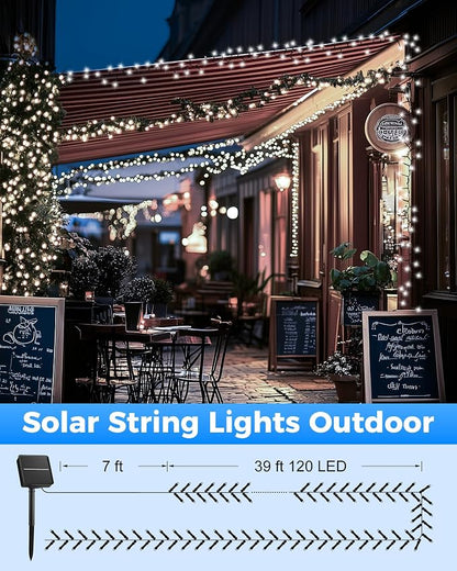 Brightown 2 Pack Solar String Lights - Image 6