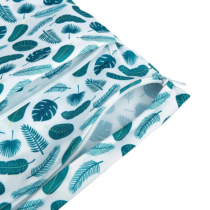 babygoal Wet Dry Bags for Baby Cloth Diapers, Washable Travel Bags, Gym Bag for - Image 2
