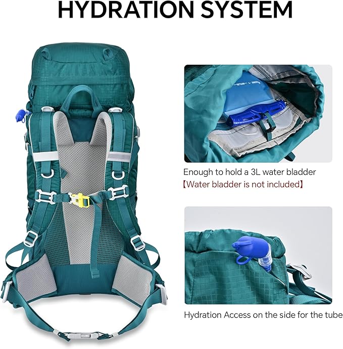 N NEVO RHINO 40L Internal Frame Hiking Backpack - Image 5
