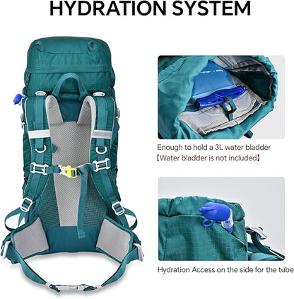 N NEVO RHINO 40L Internal Frame Hiking Backpack - Image 5