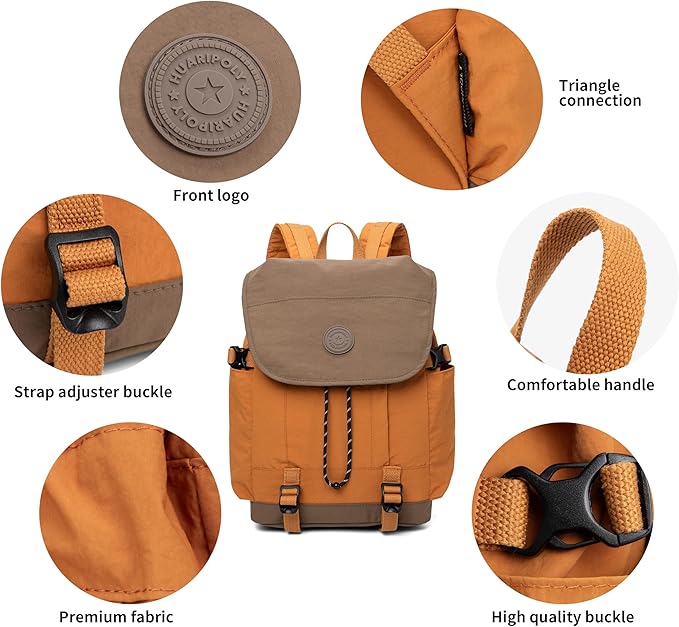 HUARIPOLY Outdoor Backpack Lightweight Waterproof Leisure Day Bag Multi - Image 4