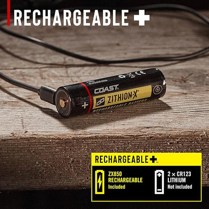 Coast WPH30R 1500 Lumen Waterproof Ultra Bright IP68 USB Rechargeable-Dual - Image 6