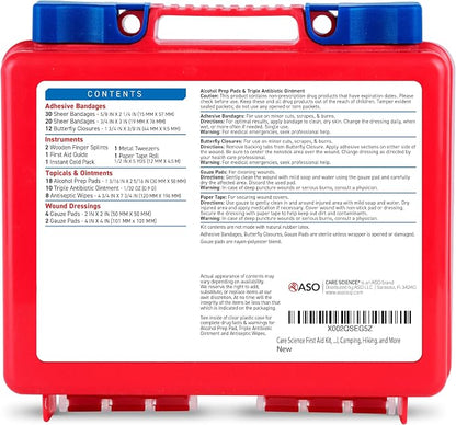 Care Science First Aid Kit, 110 Pieces | Professional Use - Image 8