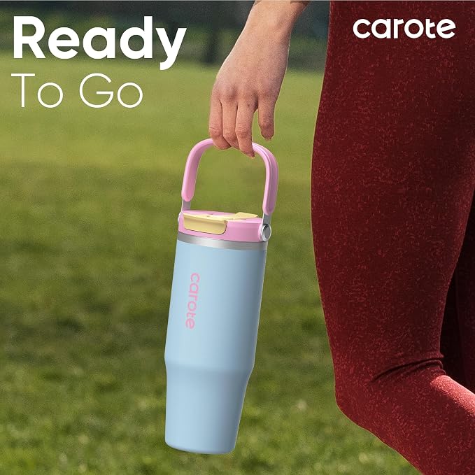 CAROTE 3-Pack Insulated Stainless Steel Water Bottles - Image 8