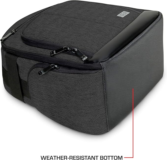 USA Gear Audio Equipment Backpack Fits Audio-Technica System 10, Shure BLX4 - Image 3
