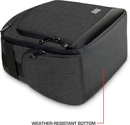USA Gear Audio Equipment Backpack Fits Audio-Technica System 10, Shure BLX4 - Image 3